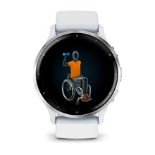 Load image into Gallery viewer, Smartwatch Garmin Venu 3 Multisport Fitness Wellness Cardio Silicone Whitestone & Silver