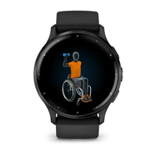 Load image into Gallery viewer, Smartwatch Garmin Venu 3 Multisport Fitness Wellness Cardio Silicone Black & Slate