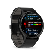 Load image into Gallery viewer, Smartwatch Garmin Venu 3 Multisport Fitness Wellness Cardio Pelle Black & Slate