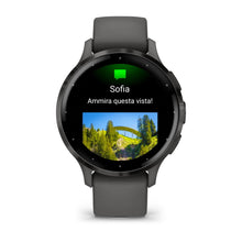 Load image into Gallery viewer, Smartwatch Garmin Venu 3S Multisport Fitness Wellness Cardio Silicone Pebble Gray & Slate