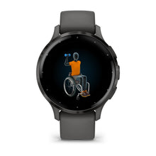 Load image into Gallery viewer, Smartwatch Garmin Venu 3S Multisport Fitness Wellness Cardio Silicone Pebble Gray & Slate