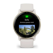 Load image into Gallery viewer, Smartwatch Garmin Vivoactive 5 Fitness Sport Wellness Avanzato Cardio Cream Gold Ivory