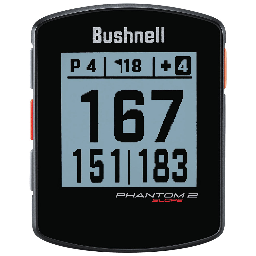 Misuratore Golf Bushnell Phantom 2 Slope GPS Campi Bluetooth Nero