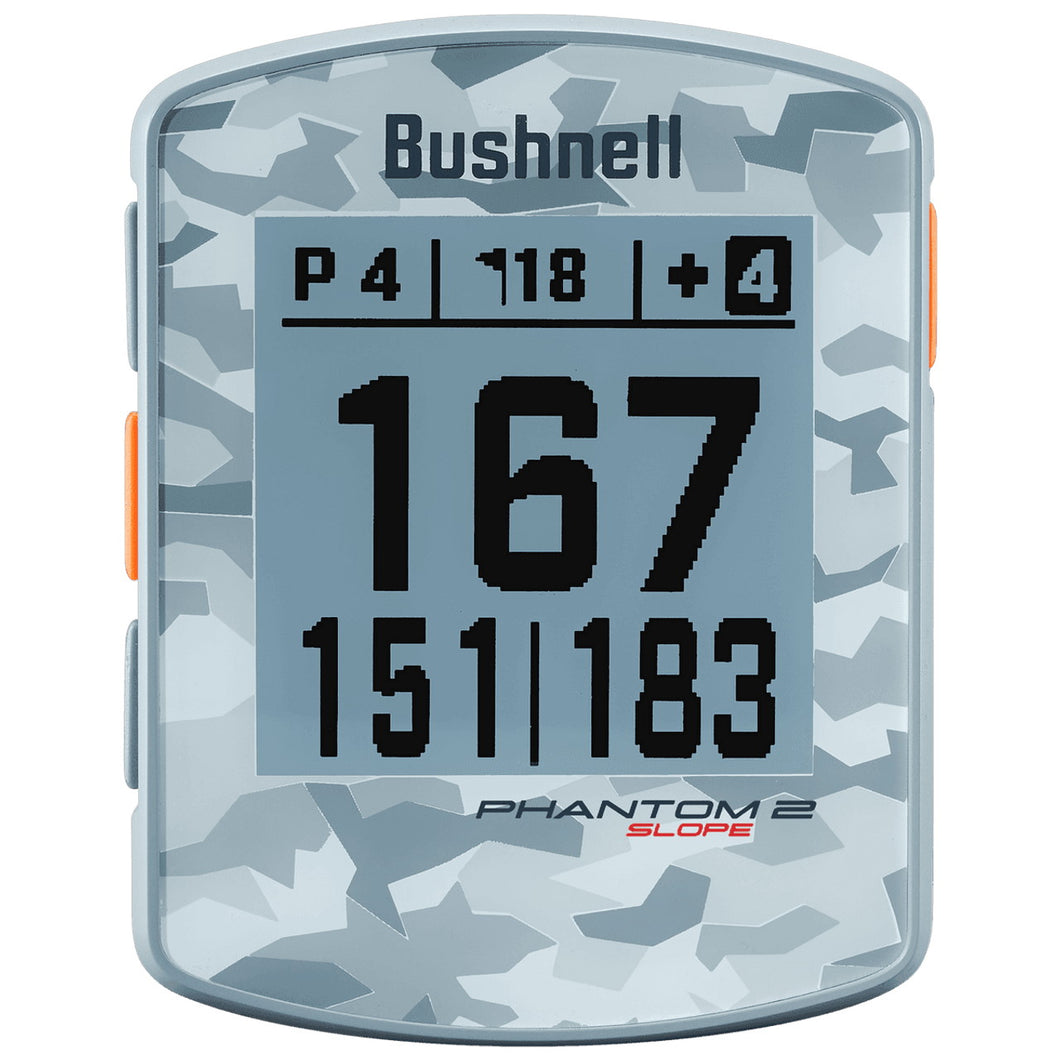 Misuratore Golf Bushnell Phantom 2 Slope GPS Campi Bluetooth Grigio Mimetico