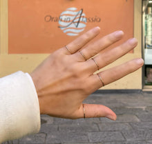 Load image into Gallery viewer, Maman et Sophie Rose Gold Necklace and Saddle With Diamonds