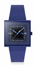 Load image into Gallery viewer, Orologio Swatch "SQUARELY BLACKLIGHT" SO34N700