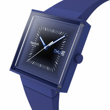 Load image into Gallery viewer, Orologio Swatch "SQUARELY BLACKLIGHT" SO34N700