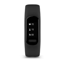 Load image into Gallery viewer, Smartband Garmin Vivosmart 5 Fitness Tracker Cardio Black Black S / M
