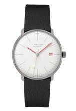 Load image into Gallery viewer, Junghans Max Bill Bauhaus Automatic Sapphire Steel Leather 027 / 4009.02