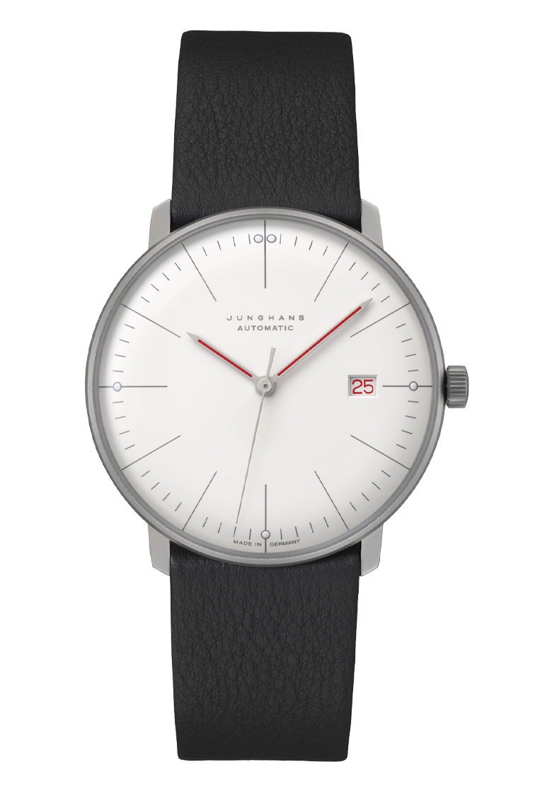 Junghans Max Bill Bauhaus Automatic Sapphire Steel Leather 027 / 4009.02