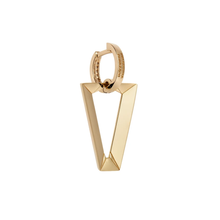 Load image into Gallery viewer, Valentina Ferragni Single Earring Uali Fuchsia Gold Silver 925%
