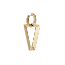 Load image into Gallery viewer, Valentina Ferragni Single Earring Uali Green 925% Gold
