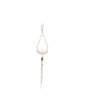 Load image into Gallery viewer, Maman et Sophie Turquoise Phoenix Earring Sterling Silver 925% Pink