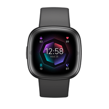 Load image into Gallery viewer, Smartwatch Fitbit Sense 2 Sport Fitness Wellness Cardio Grigio Scuro Alluminio Grafite
