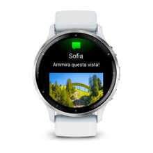 Load image into Gallery viewer, Smartwatch Garmin Venu 3 Multisport Fitness Wellness Cardio Silicone Whitestone &amp; Silver
