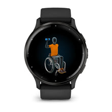 Load image into Gallery viewer, Smartwatch Garmin Venu 3 Multisport Fitness Wellness Cardio Silicone Black &amp; Slate
