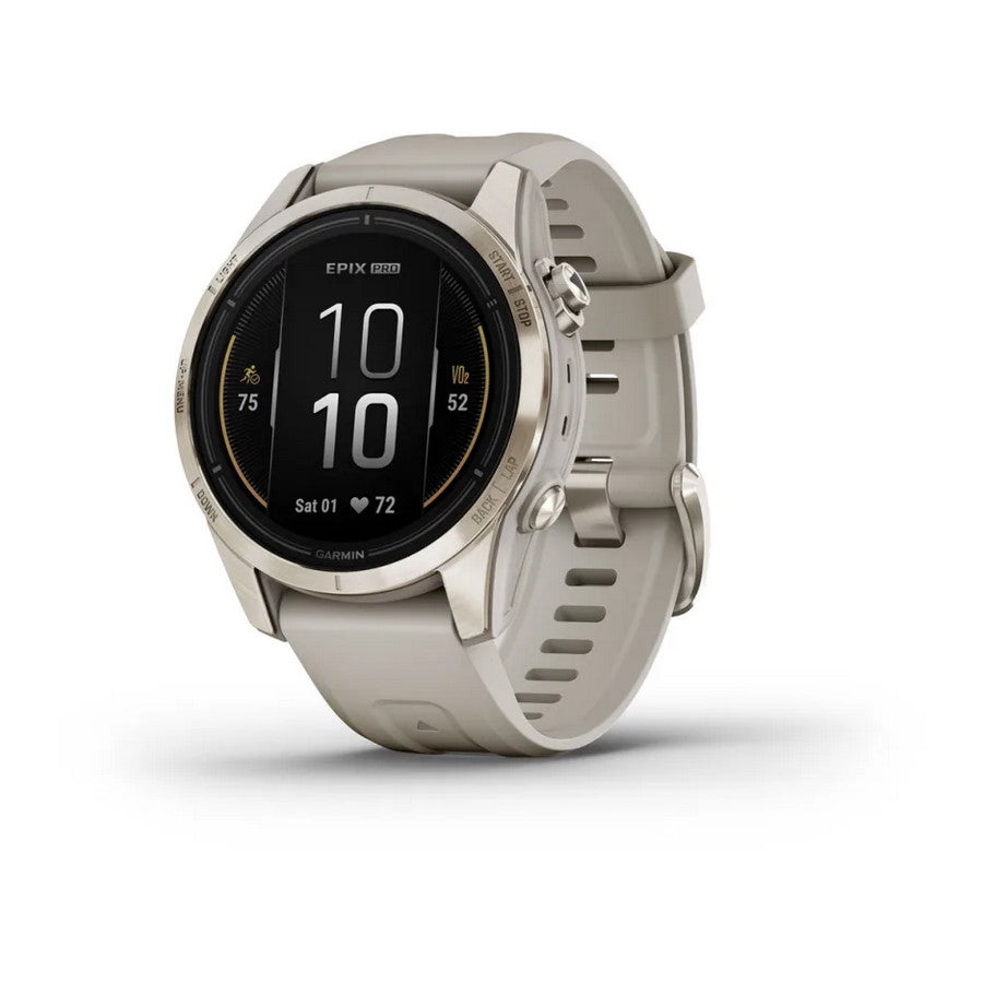 Garmin Epix Gen 2 GPS Multisport Smartwatch Outdoor Cardio Slate Steel Silicone Strap