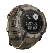 Carica l&#39;immagine nel visualizzatore di Gallery, Smartwatch Garmin Instinct 2X Tactical Solar GPS Outdoor Multisport Funzioni Tattiche Militari Cardio Coyote Tan
