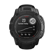 Carica l&#39;immagine nel visualizzatore di Gallery, Smartwatch Garmin Instinct 2X Tactical Solar GPS Outdoor Multisport Funzioni Tattiche Militari Cardio Black
