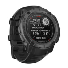 Load image into Gallery viewer, Garmin Instinct 2 Solar Tactical GPS Outdoor Multisport Smartwatch Military Tactical Functions Cardio Black
