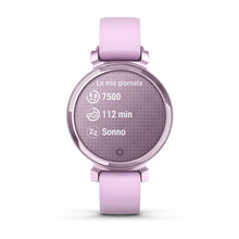 Carica l&#39;immagine nel visualizzatore di Gallery, Smartwatch Garmin Lily 2 Sport Fitness Cardio Metallic Silicone Lilac
