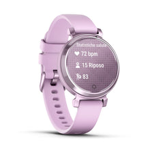 Carica l&#39;immagine nel visualizzatore di Gallery, Smartwatch Garmin Lily 2 Sport Fitness Cardio Metallic Silicone Lilac
