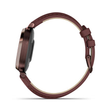 Carica l&#39;immagine nel visualizzatore di Gallery, Smartwatch Garmin Lily 2 Classic Fitness Cardio Dark Bronze Pelle Mulberry
