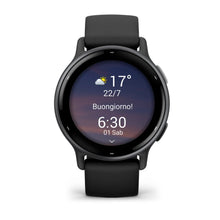 Load image into Gallery viewer, Smartwatch Garmin Vivoactive 5 Fitness Sport Wellness Avanzato Cardio Black Slate
