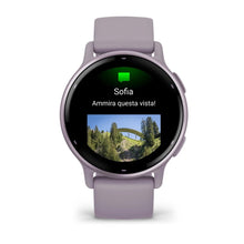 Load image into Gallery viewer, Smartwatch Garmin Vivoactive 5 Fitness Sport Wellness Avanzato Cardio Orchid Metallic
