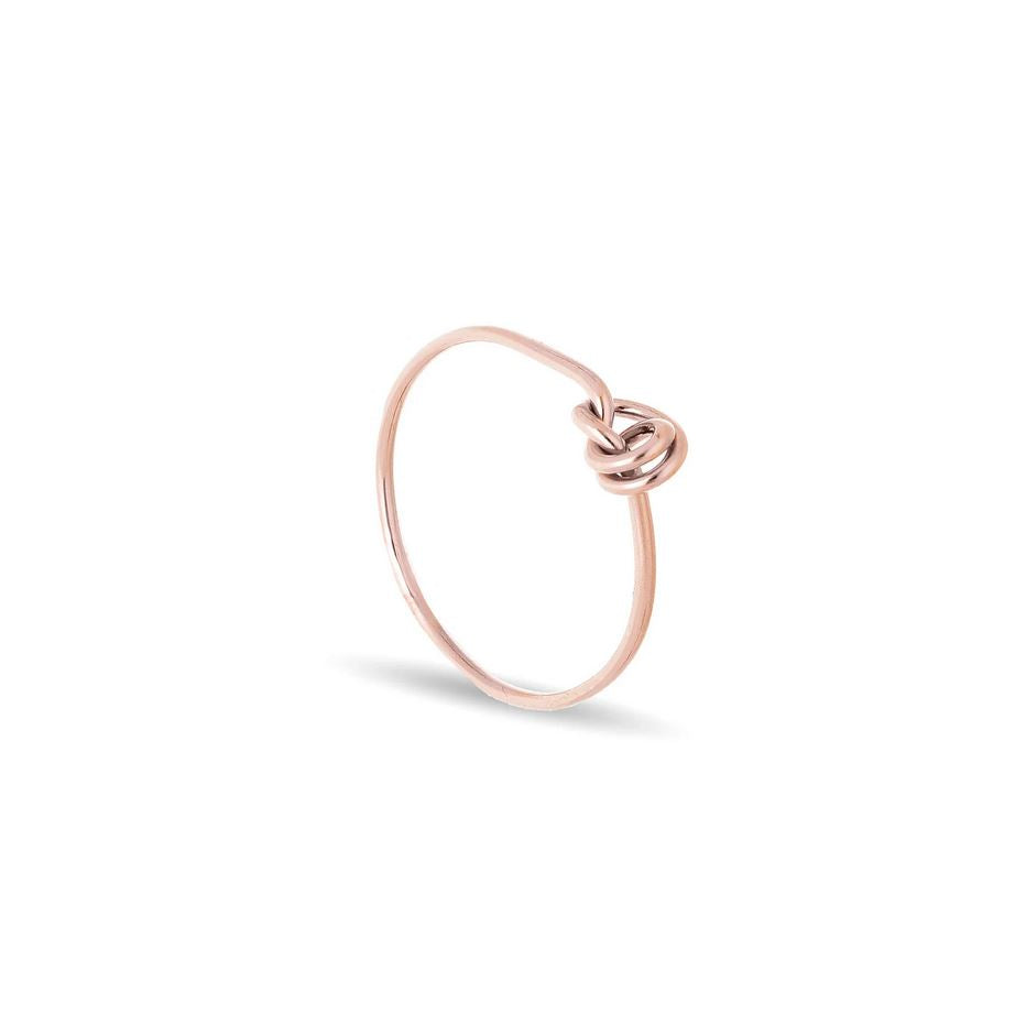 Anello Filodamore con Nodino in Oro 9kt
