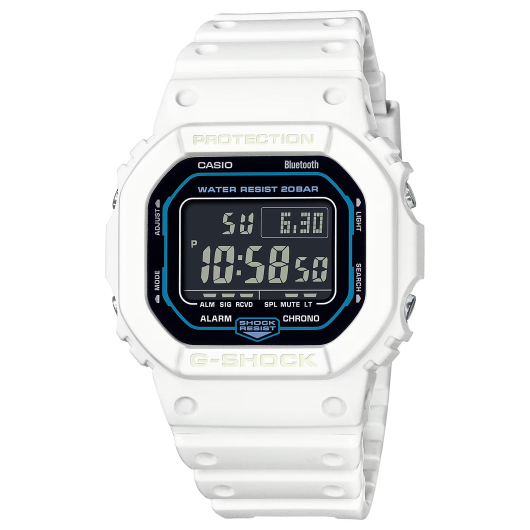 Orologio Casio G-Shock Smart Origin Digitale Bluetooth Bianco DW-B5600SF-7ER