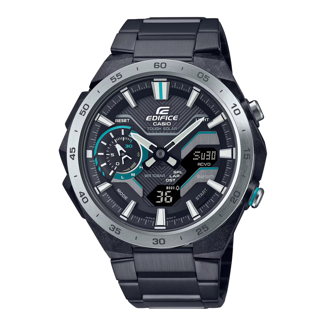 Orologio Casio Edifice Smart Solare Analogico Digitale Acciaio ECB-2200DD-1AEF