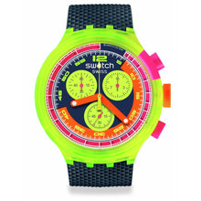 Carica l&#39;immagine nel visualizzatore di Gallery, Orologio Swatch Big Bold Chrono Bio SB06J100 SWATCH NEON TO THE MAX
