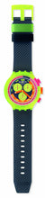 Carica l&#39;immagine nel visualizzatore di Gallery, Orologio Swatch Big Bold Chrono Bio SB06J100 SWATCH NEON TO THE MAX
