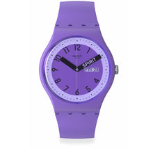 Carica l&#39;immagine nel visualizzatore di Gallery, Orologio Swatch New Gent Bio SO29V700 PROUDLY VIOLET
