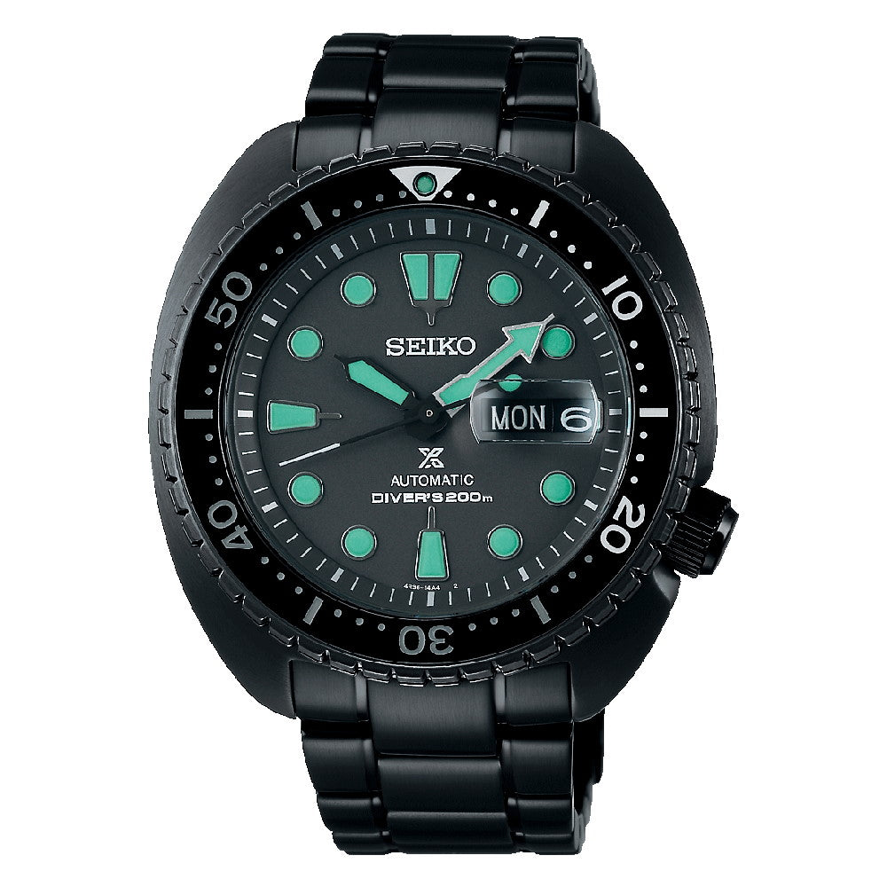 Orologio Seiko Prospex King Turtle Diver's 200m Night Vision Acciaio SRPK43K1