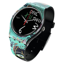 Carica l&#39;immagine nel visualizzatore di Gallery, Orologio Swatch New Gent Art Journey 2023 SUOZ356 ISHTAR BY JEAN-MICHEL BASQUIAT
