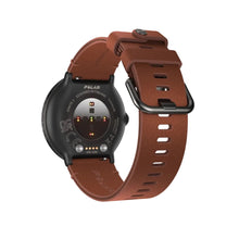 Carica l&#39;immagine nel visualizzatore di Gallery, Smartwatch Polar Ignite 3 Titanium GPS Sport Premium Fitness Cardio Bronze Leather
