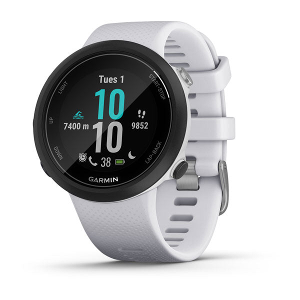 Smartwatch Garmin Swim 2 GPS Nuoto Piscina Acque Libere Cardio Bianco