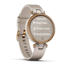 Carica l&#39;immagine nel visualizzatore di Gallery, Smartwatch Garmin Lily Sport Fitness Cardio Rose Gold Light Sand Silicone

