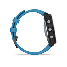 Carica l&#39;immagine nel visualizzatore di Gallery, Smartwatch Garmin Quatix 7 GPS Multisport Nautico Cardio Cinturino Silicone Blue
