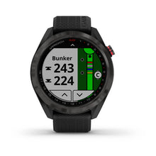 Carica l&#39;immagine nel visualizzatore di Gallery, Smartwatch Garmin Approach S42 Golf GPS Nero Silicone

