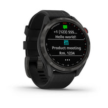 Carica l&#39;immagine nel visualizzatore di Gallery, Smartwatch Garmin Approach S42 Golf GPS Nero Silicone
