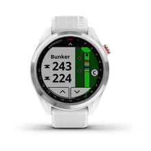 Load image into Gallery viewer, Garmin Approach S42 Golf GPS Smartwatch Silver White Silicone
