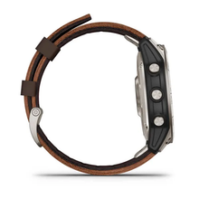 Load image into Gallery viewer, Garmin D2 Mach 1 Aviator GPS Multisport Outdoor Cardio Sapphire Smartwatch Brown Oxford Leather Strap
