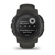 Load image into Gallery viewer, Garmin Instinct 2 Solar GPS Outdoor Multisport Cardio Graphite smartwatch
