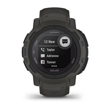 Carica l&#39;immagine nel visualizzatore di Gallery, Smartwatch Garmin Instinct 2 Solar GPS Outdoor Multisport Cardio Graphite
