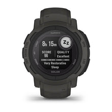 Carica l&#39;immagine nel visualizzatore di Gallery, Smartwatch Garmin Instinct 2 Solar GPS Outdoor Multisport Cardio Graphite
