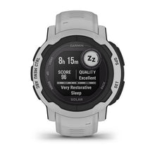 Load image into Gallery viewer, Garmin Instinct 2 Solar GPS Outdoor Multisport Cardio Mist Gray Smartwatch
