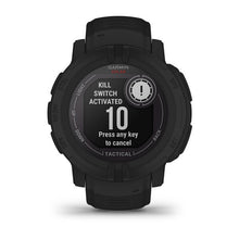 Load image into Gallery viewer, Garmin Instinct 2 Solar Tactical GPS Outdoor Multisport Smartwatch Military Tactical Functions Cardio Black
